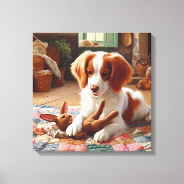 brittany  canvas print (Front)