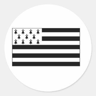 Brittany Classic Round Sticker
