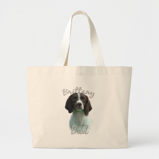 Brittany Dad 2 Large Tote Bag (Front)