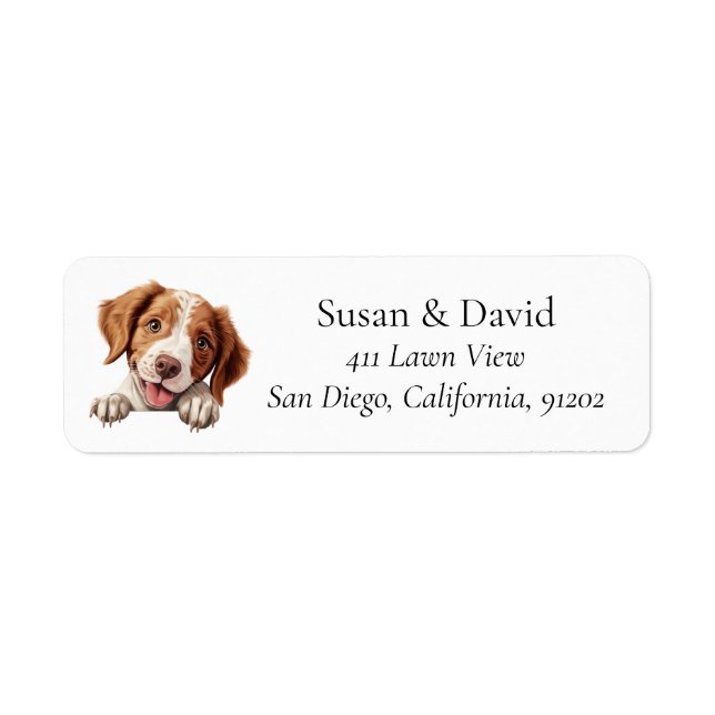 Brittany Dog Breed Pet Lovers (Front)