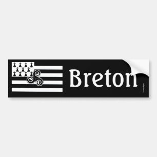 Brittany Flag (Breton) Bumper Sticker