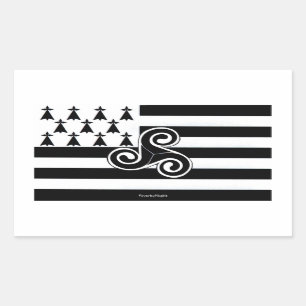 Brittany Flag (Breton) Sticker