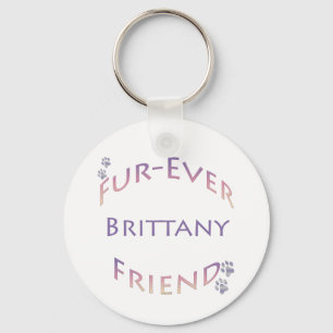 Brittany Furever Keychain