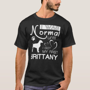 Brittany gift t-shirt for dog lovers