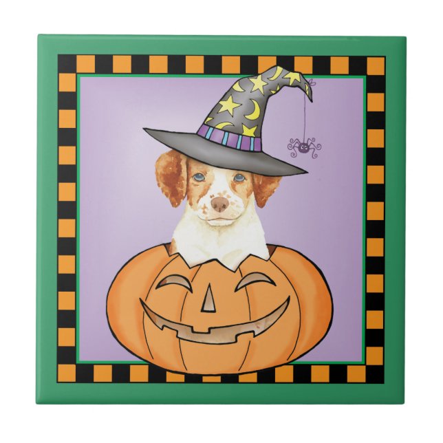 Brittany Halloween Tile (Front)