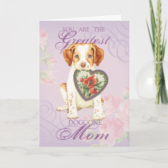 Brittany Heart Mom Card (Front)