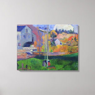 Brittany Landscape: the David Mill, 1894 Canvas Print