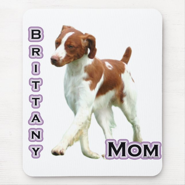 Brittany Mom 4 Mouse Pad (Front)