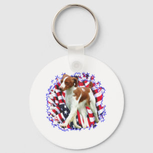 Brittany Patriot Keychain