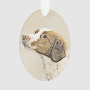 Brittany Peinture - Cute Original Chien Art