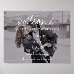 Brittany Photo Welcome to Our Wedding Sign