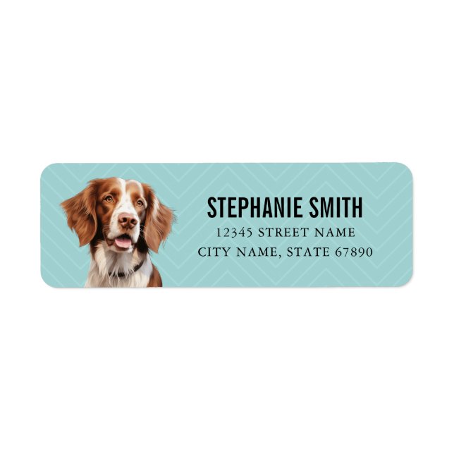 Brittany Return Address Labels (Front)