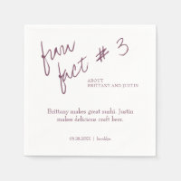 Brittany Simple Plum Purple Fun Fact #3 Wedding
