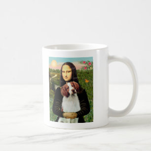 Brittany Spaniel 3 - Mona Lisa Coffee Mug