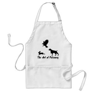Brittany Spaniel and Falconry Standard Apron