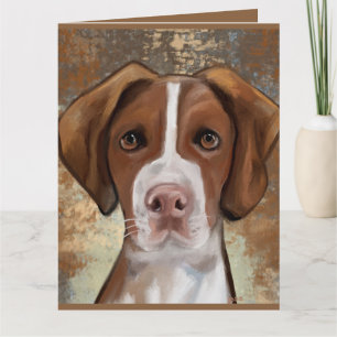 Brittany Spaniel         Card