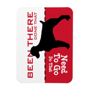 Brittany Spaniel Dog Bathroom Potty Magnet