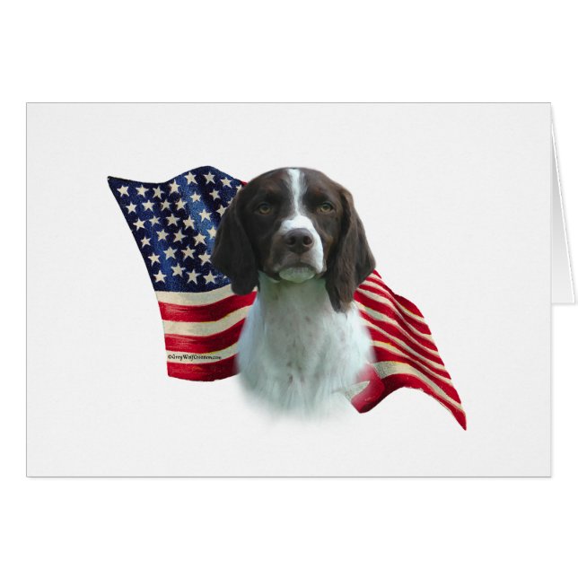 Brittany Spaniel Flag (Front Horizontal)