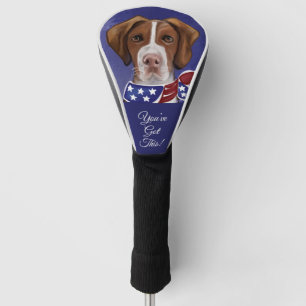 Brittany Spaniel Golf Head Cover