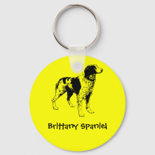 Brittany Spaniel Keychain