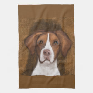 Brittany Spaniel Kitchen Towel