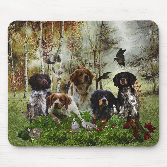Brittany Spaniel  Mouse Pad (Front)