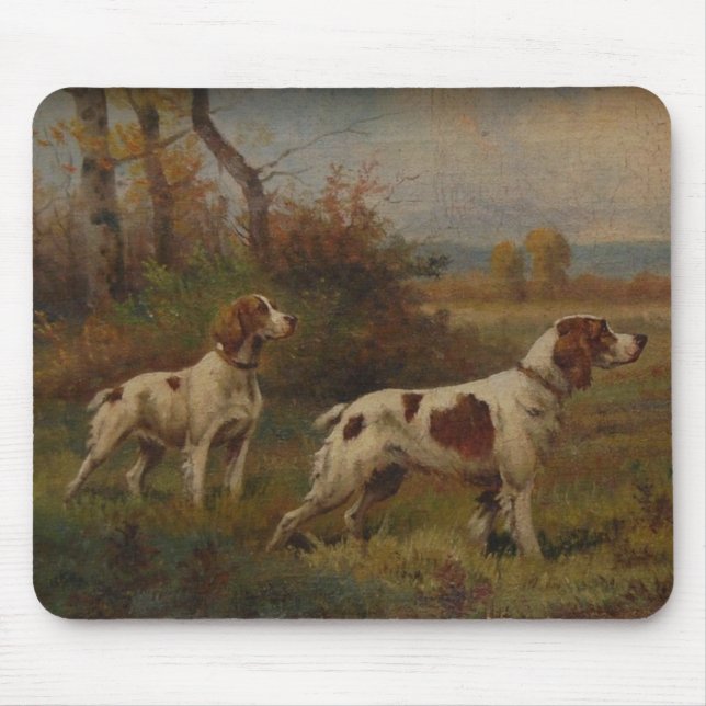 Brittany Spaniel Mouse Pad (Front)