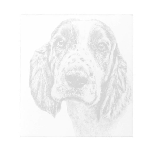 BRITTANY SPANIEL Notepad (Front)