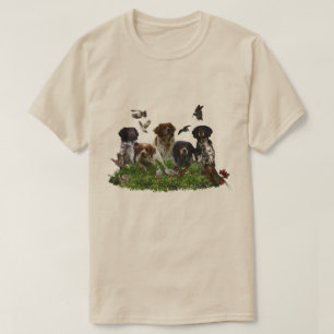 Brittany Spaniel , Passion for Birds T-Shirt