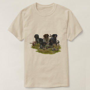 Brittany Spaniel , Passion for Birds T-Shirt