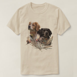 Brittany Spaniel , Passion for Birds T-Shirt
