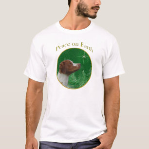 Brittany Spaniel Peace T-Shirt