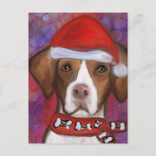 Brittany  Spaniel  Postcard