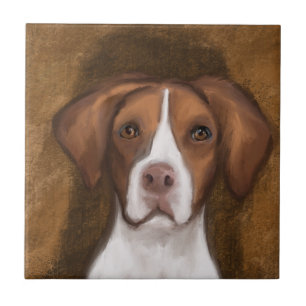 Brittany Spaniel Tile