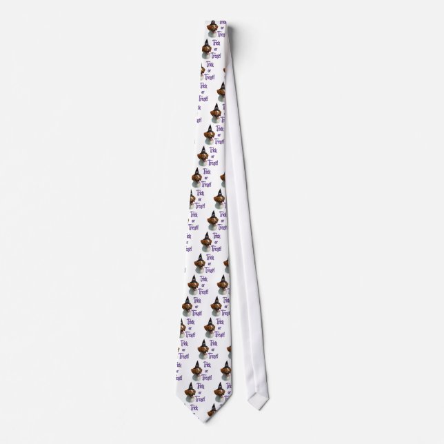 Brittany Spaniel Trick Tie (Front)