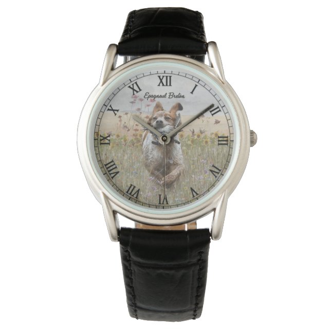 Brittany Spaniel Watch (Front)