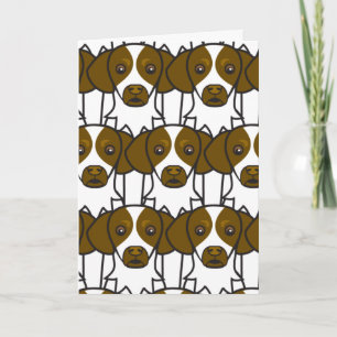 Brittany Spaniels Card
