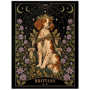 Brittany, Starlit Tarot Art Postcard