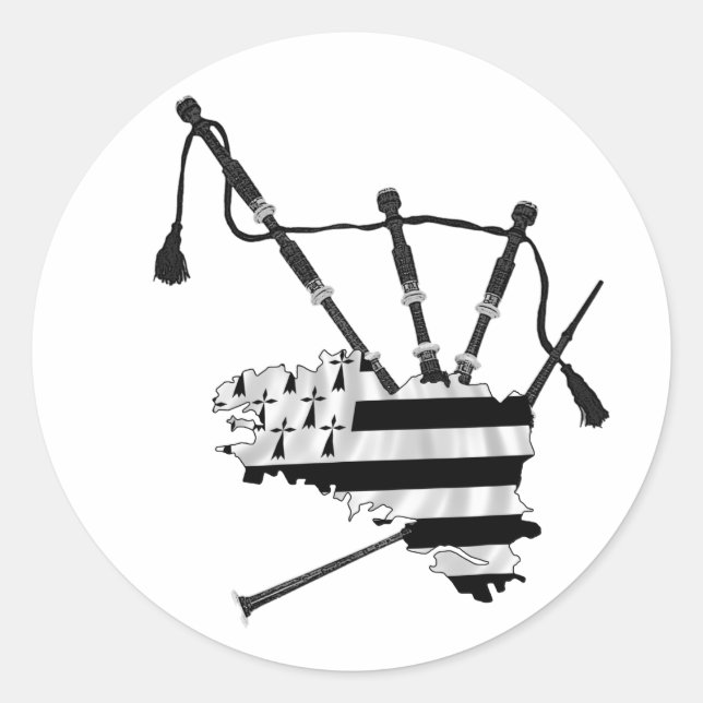 Brittany  Sticker (Front)