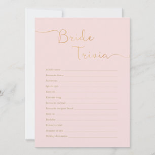 Brittney Bingo Invitation