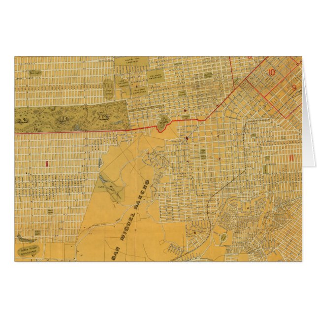 Britton and Rey's Guide Map (Front Horizontal)