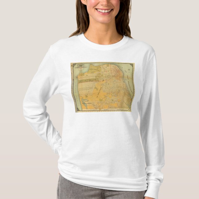 Britton and Rey's Guide Map T-Shirt (Front)