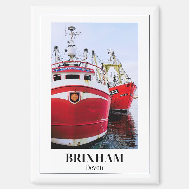 Brixham, Devon, England Magnet (Front)