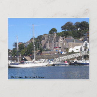 Brixham Harbour Devon Postcard