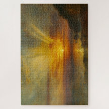 Brixham Sunrise Turner Style Coastal Jigsaw Puzzle