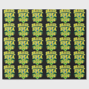 Brizilan Portraits Wrapping Paper