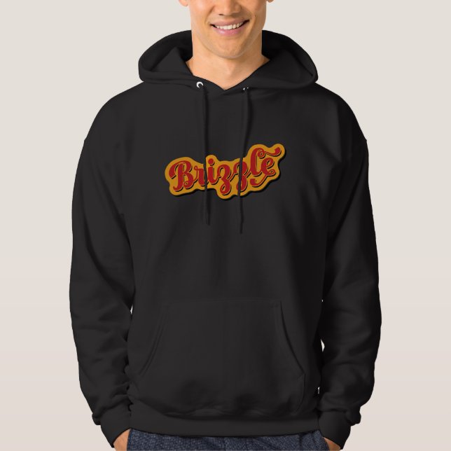 Brizzle, Bristol Dialect Slang Sweat - shirt à cap (Devant)