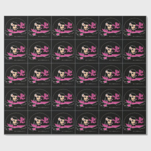 BRJ Pink Canoe Logo Wrapping Paper
