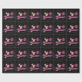 BRJ Pink Canoe Logo Wrapping Paper