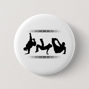 Brk Dnc 10X10 Apparel Front Back 2 Inch Round Button